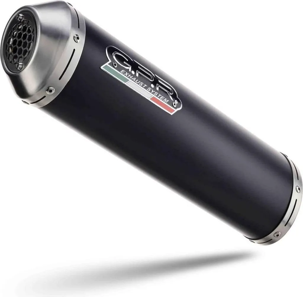 Pot GPR Evo4 Road Homologué Inox avec Catalyseur pour Scooter Zuma 125