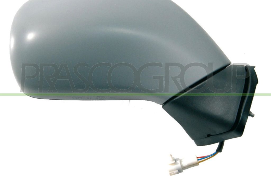 PRASCO OP3047303 Außenspiegel Seitenspiegel Rechts für OPEL AGILA (A) (H00) Grundiert Elektrisch
