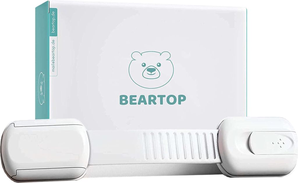 Beartop Kindersicherung Set - Babysicherung ohne Bohren - Schranksicherung, Fenstersicherung, Türsicherung, Herdsicherung, Steckdosen-Kindersicher...