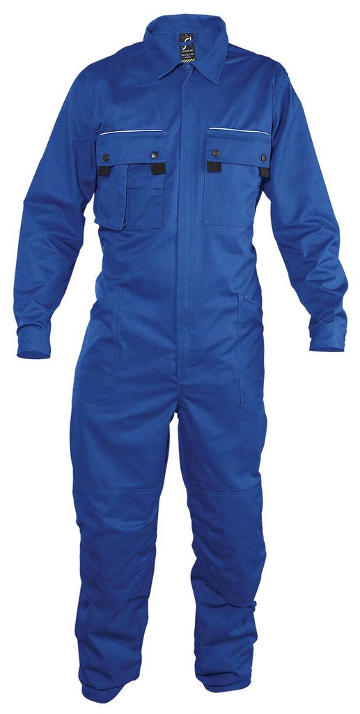 SOLS - "Solstice Pro" Overall für Herren/Damen Unisex - Arbeit LT5753 (L) (Bugatti Blau)