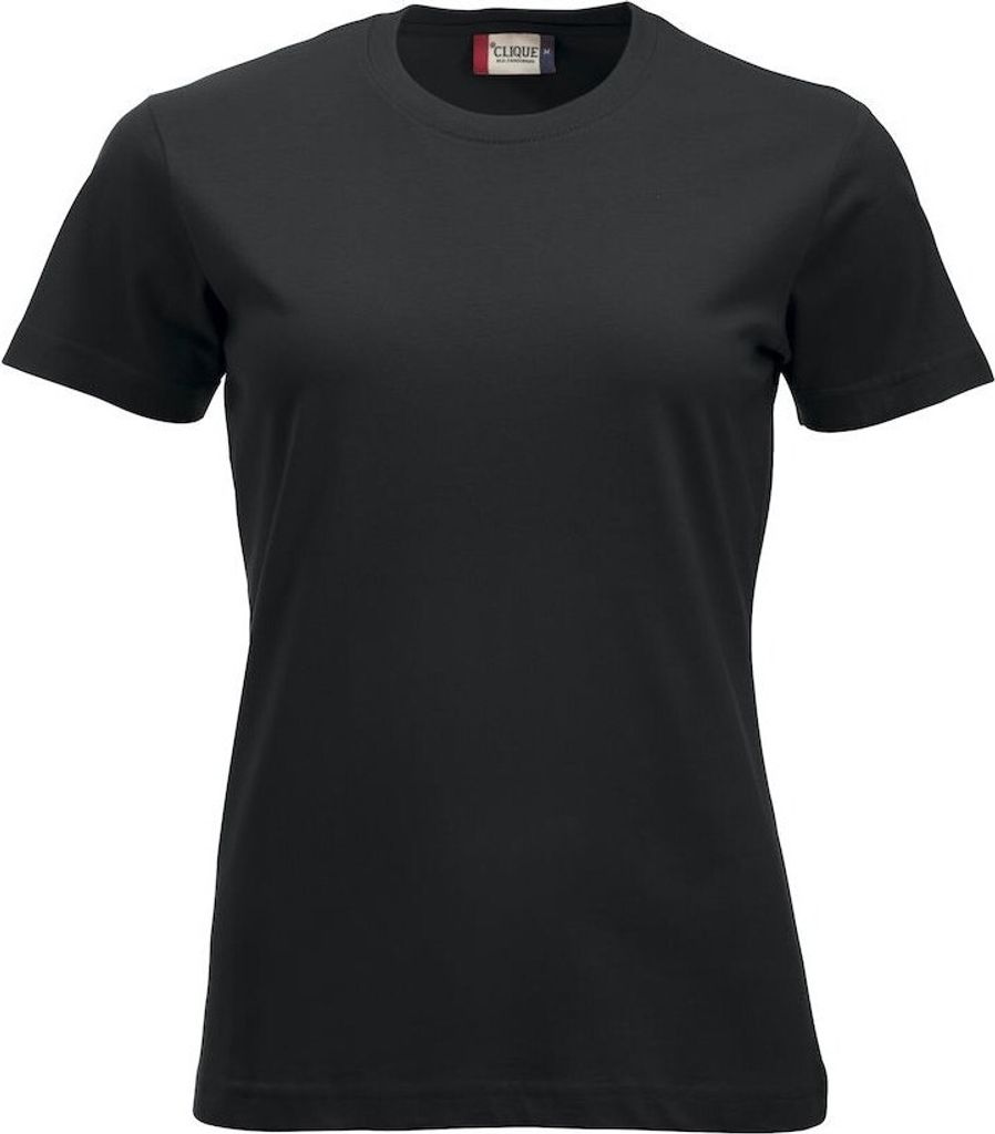 Clique - "New Classic" T-Shirt für Damen UB253 (S) (Schwarz)