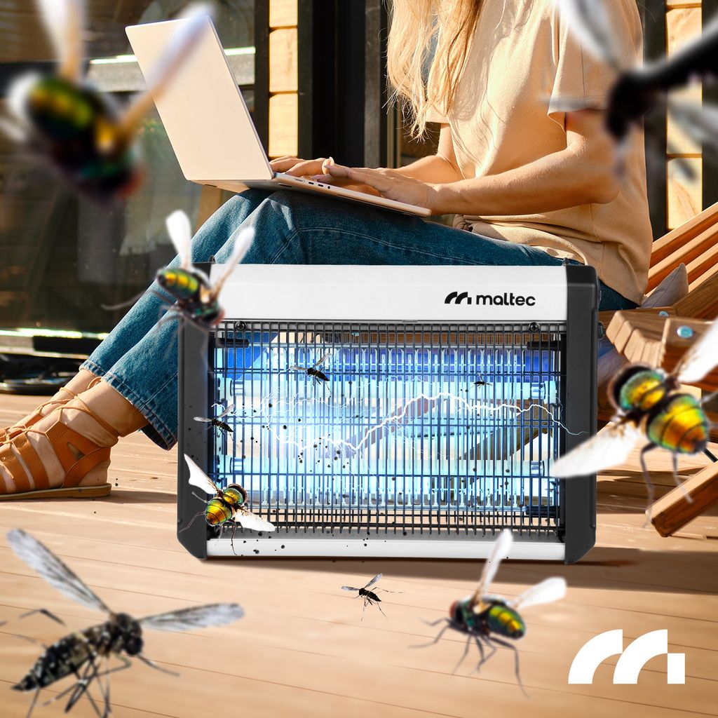 Elektrische Fliegenfalle AILEDA Fliegenfalle Innenbereich Plug In, Nsektenvernichter Elektrisch, Mückenfalle Steckdosen, UV-Licht Für Fruchtfliegen,Moskitos,Mücken Mosquito Killer - Foto 8