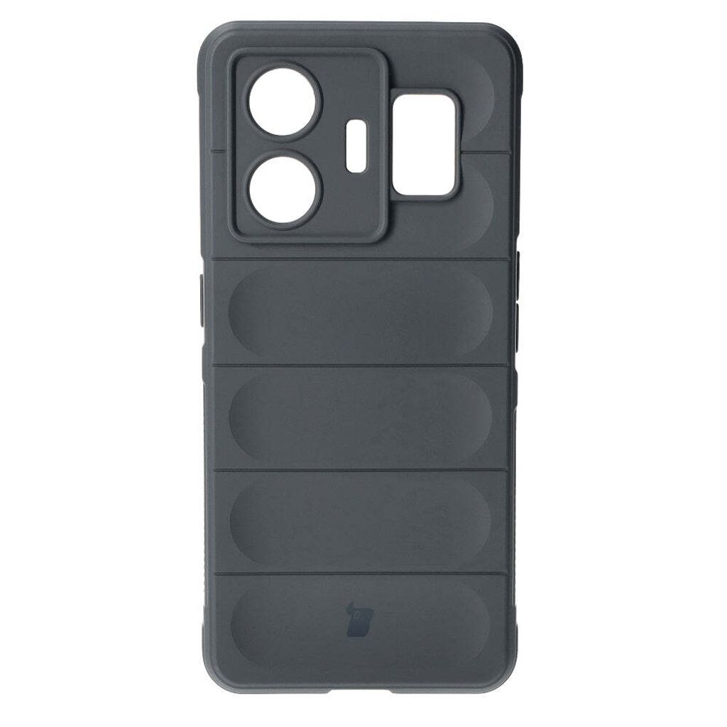 Bizon Case Tur Panzerhülle für Realme GT3, grau