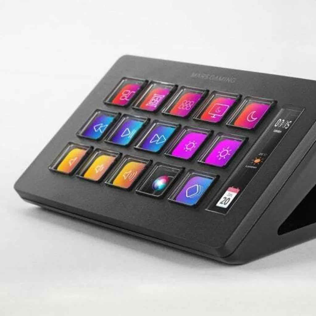 Console de Streaming MSD-ONE Mars Gaming pour Raccourcis Macro et Tchat