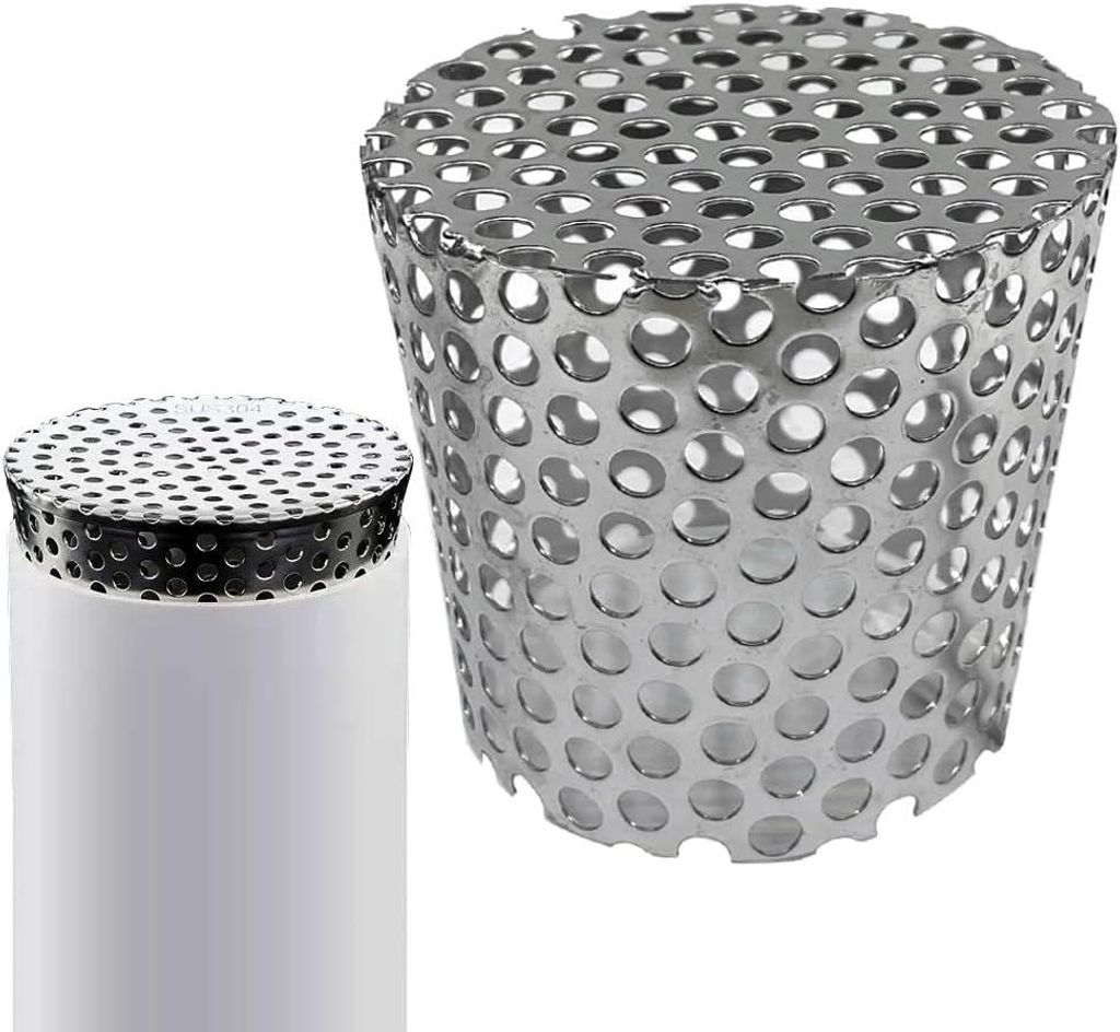 Fallrohrsieb – 100mm Innendurchmesser – Dachrinnenfilter – Produktbild 