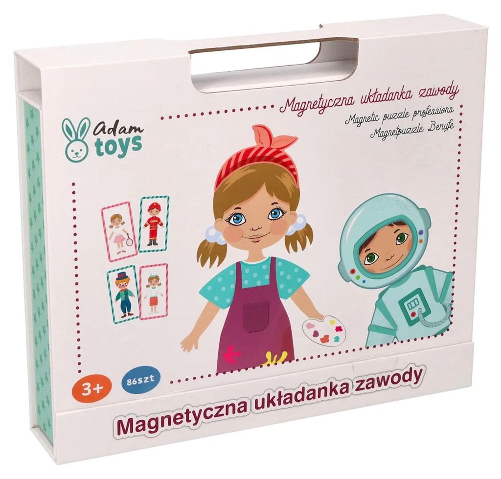 Magnetische puzzelbord - Beroepen Productafbeelding 