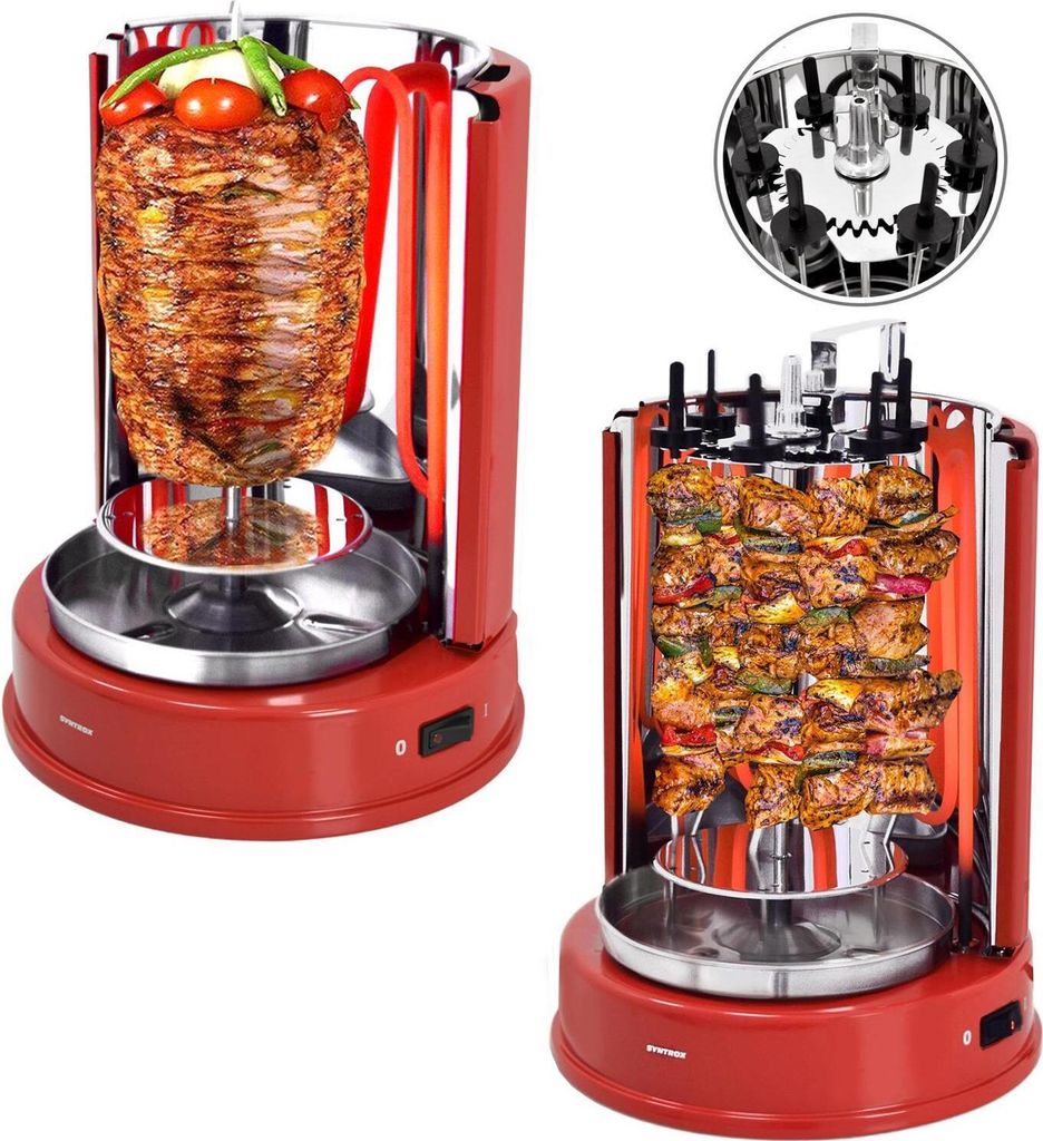 Syntrox Germany Hähnchengriller Aragon Dönergrill 1400W Produktbild 