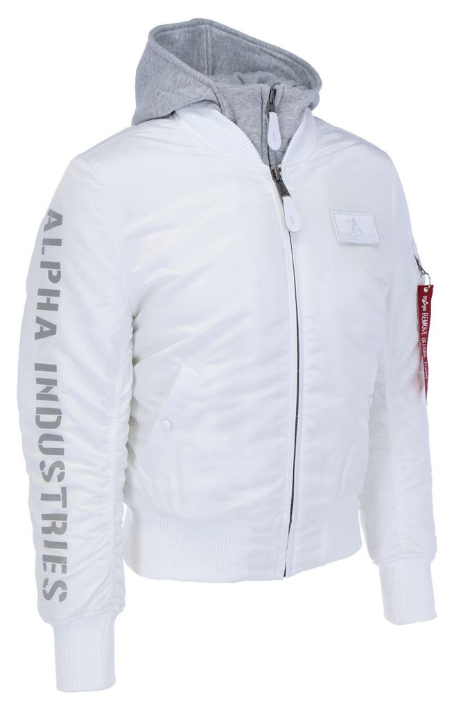 ALPHA INDUSTRIES Herren Bomberjacke - Slim Fit Mit RBF Tag