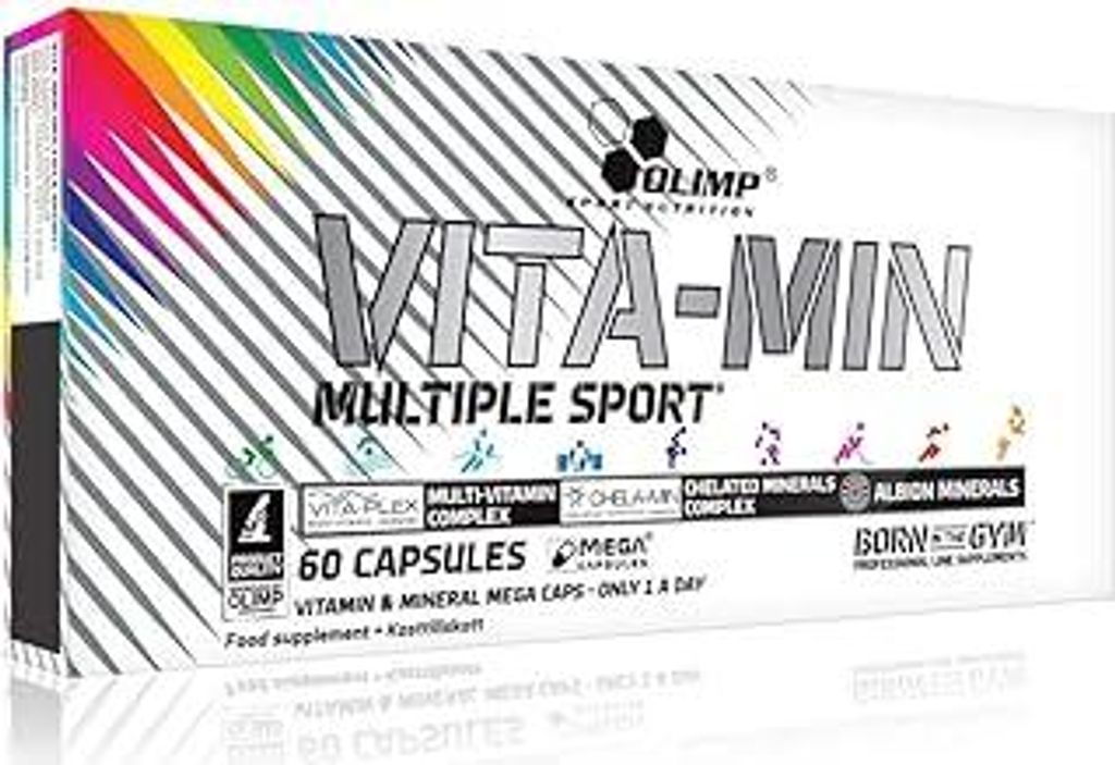 2 x Olimp Vita-Min Multiple Sport, 60 Mega Caps (2er Pack) Produktbild 
