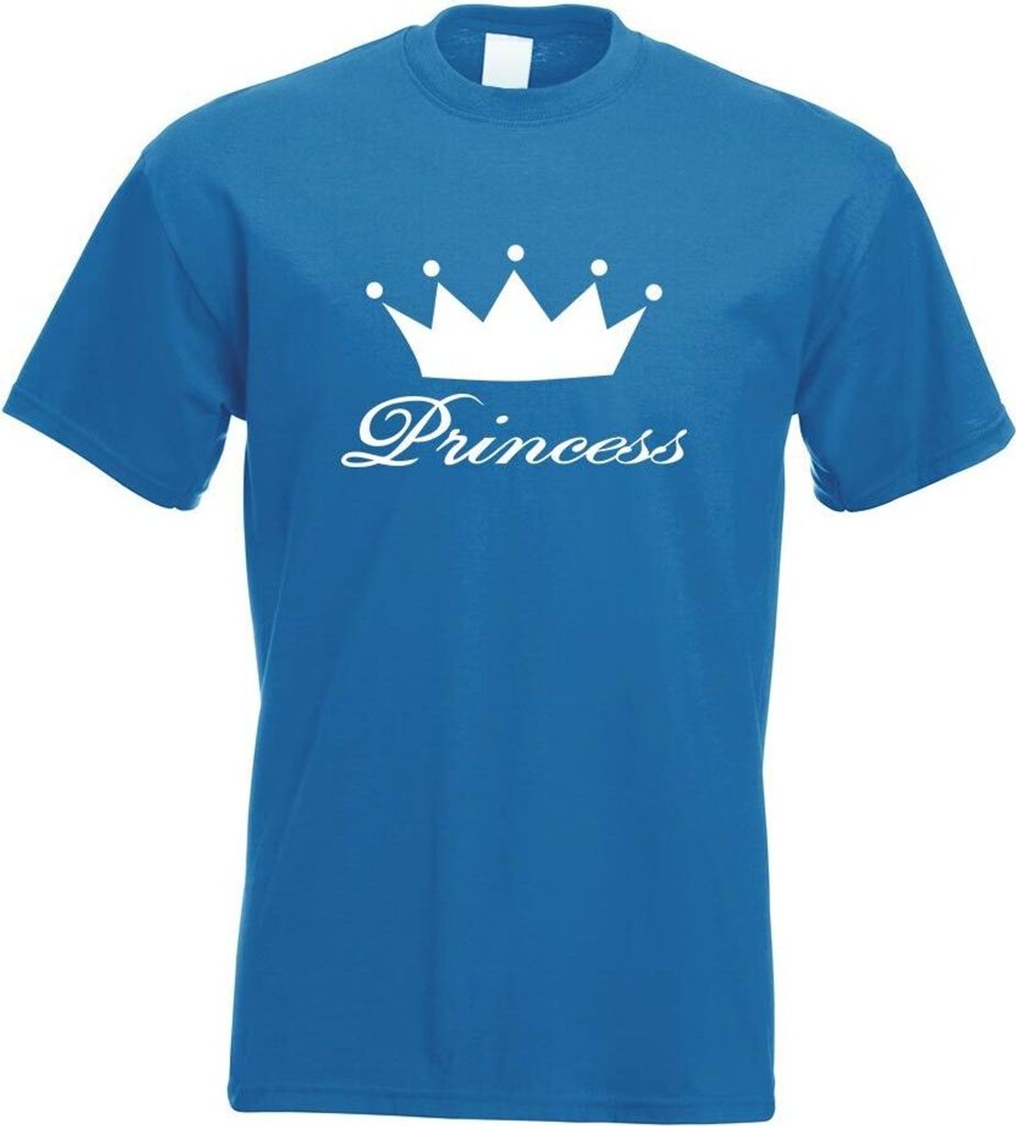 Kiwistar - T-Shirt - royal - Princess Herren Funshirt Bedruckt Design Sprüche Spruch Motive - mit Motiv Bedruckt - Funshirt Design - Sport - Freiz...
