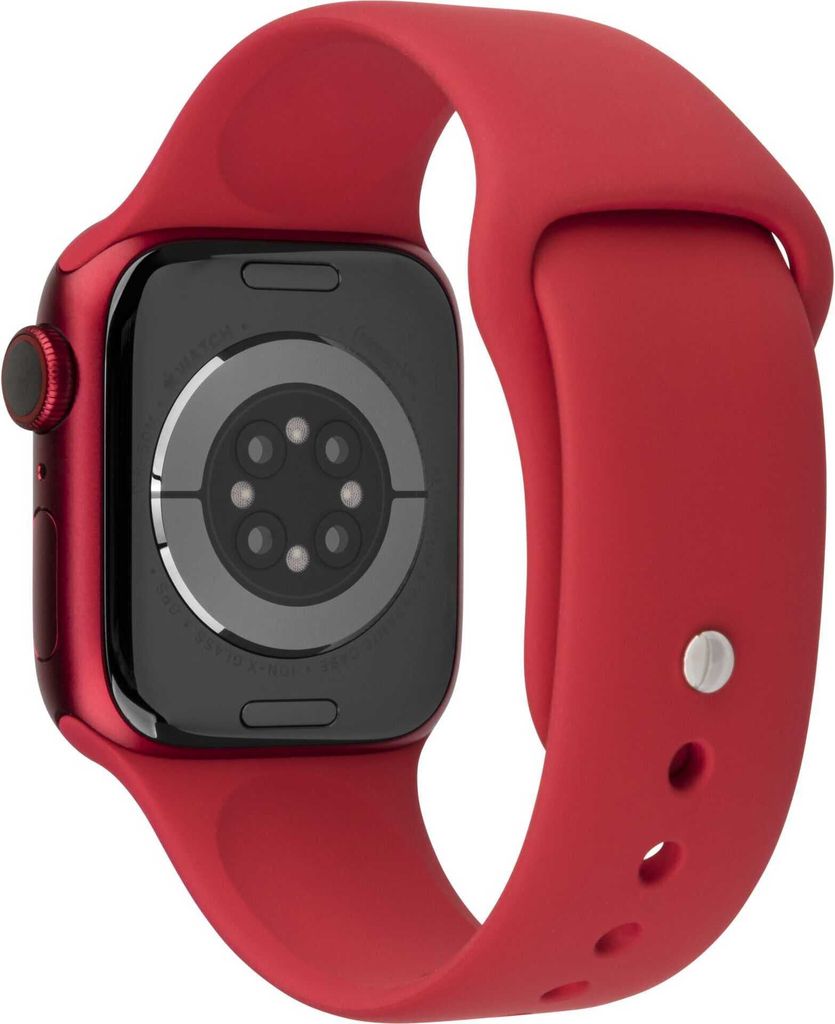 Apple Watch 8 GPS 45mm Alu (PRODUCT)RED/RED Sport Band Produktbild 4