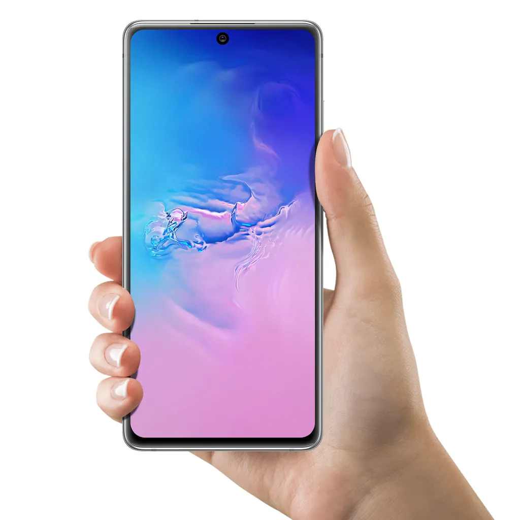 Dalle LCD Tactile Blanche pour Samsung Galaxy S10 Lite, pré-assemblée