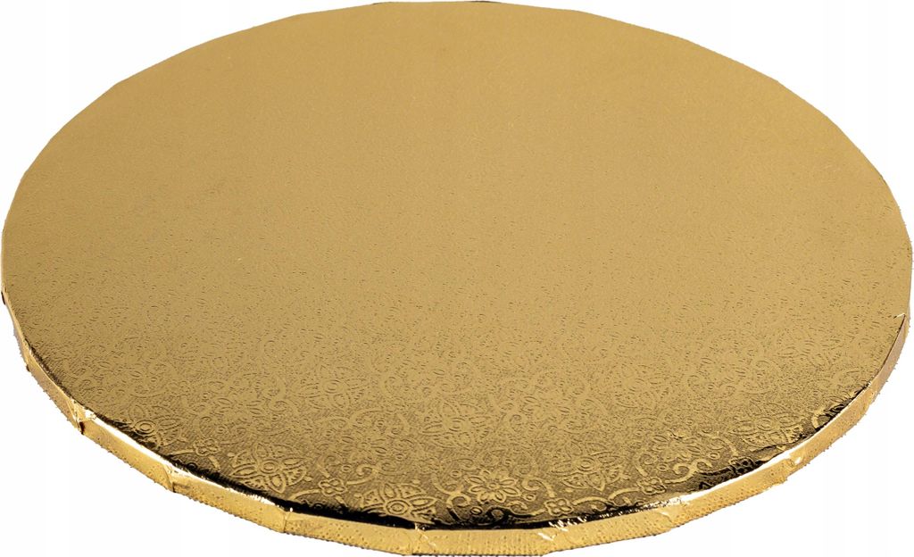 Runder goldener Tortenboden, 25 cm