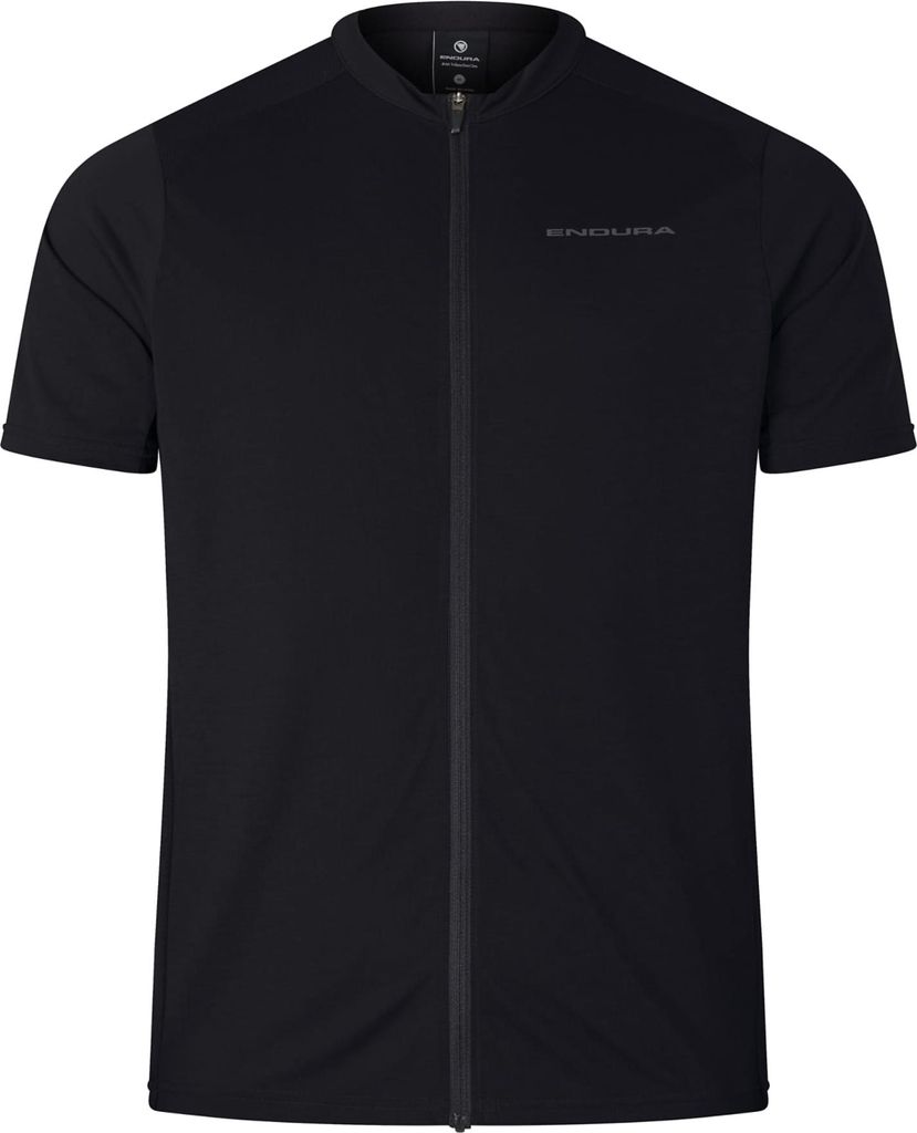 Loop Zipped Jersey - Schwarz - XXXL