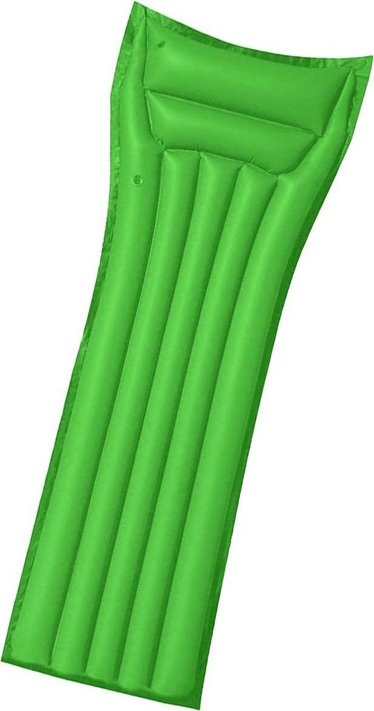 Bestway, Aufblasbare Strandmatratze 183×69 cm mit bequemem Kissen, Grün