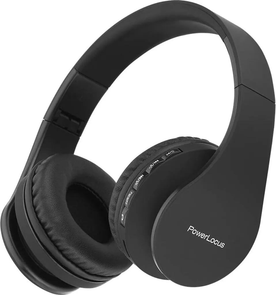 Cuffie Bluetooth Over Ear HiFi Stereo Wireless con Radio FM e Micro SD