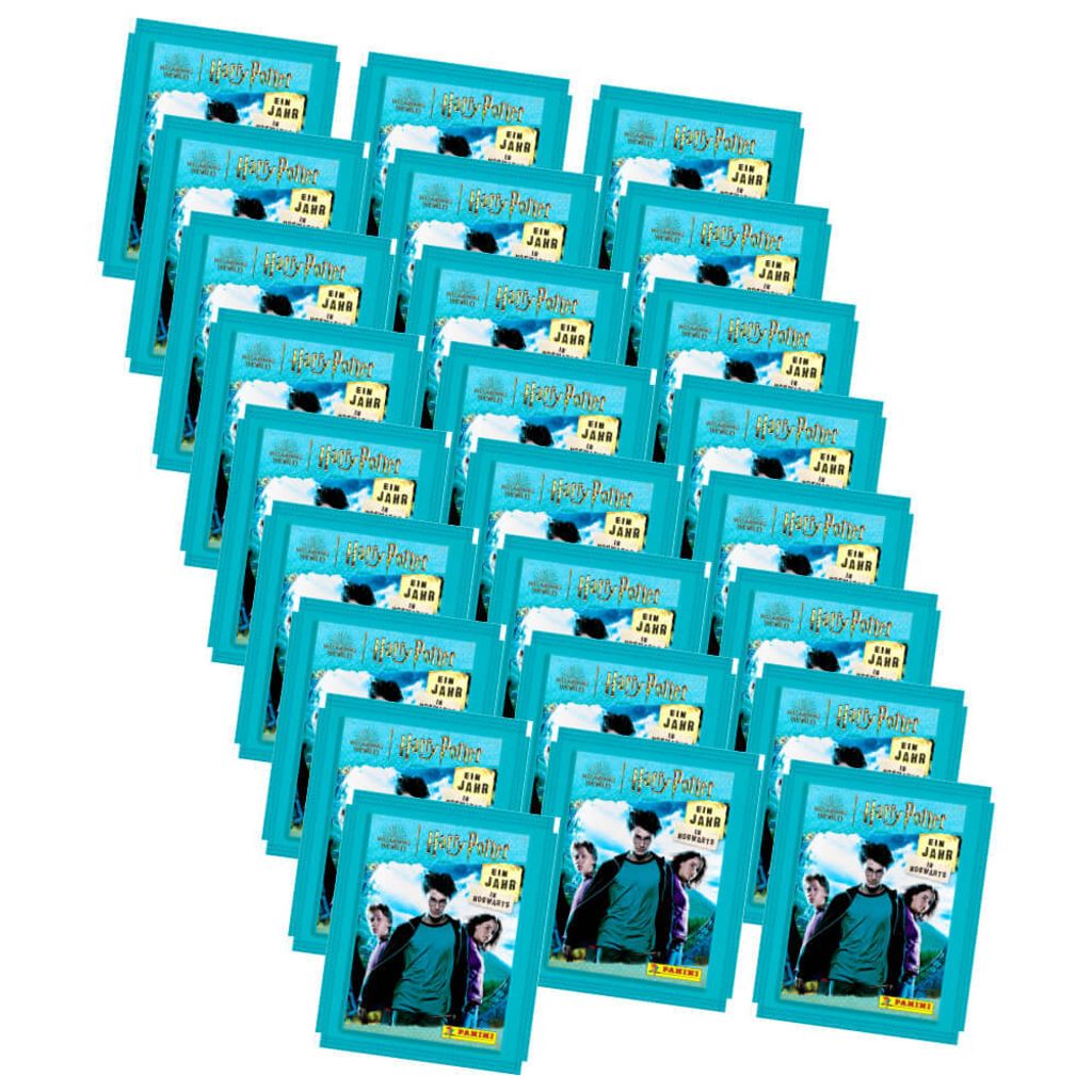 Panini Harry Potter Sticker - Ein Jahr in Hogwarts (2023) - 25 Tüten Sammelsticker