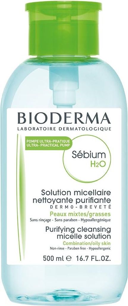 Bioderma Sébium H2O Acqua Micellare Purificante 500 ml Immagine del prodotto 