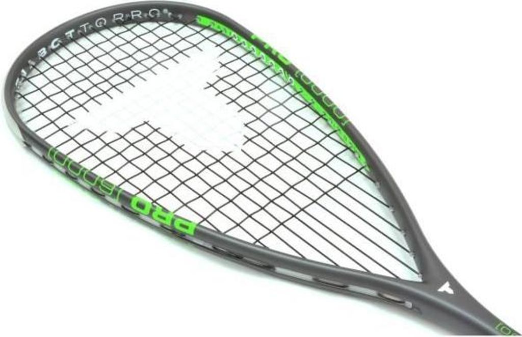 Squash Schläger TALBOT TORRO PRO 6000, 500cm² Kopf, 20mm Rahmen, 115g Rahmen Gewicht, 155g Gesamtgewicht, Carbon4