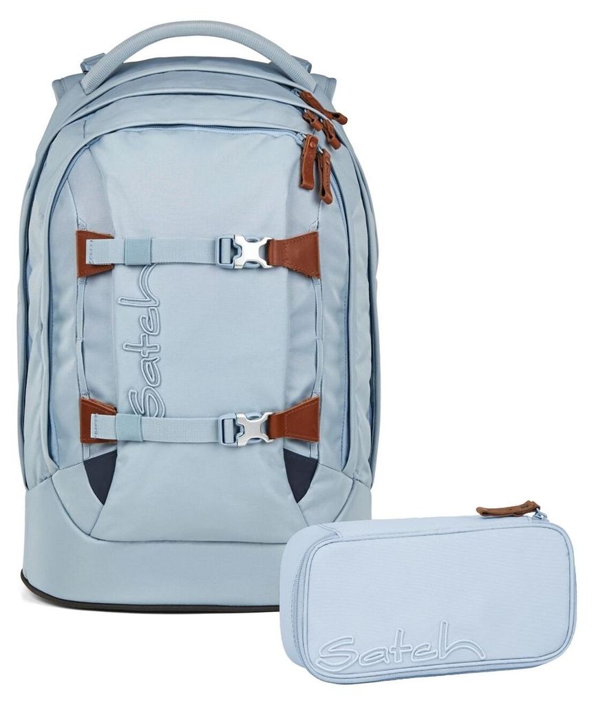 Satch, Schulrucksack-Set PACK Nordic Ice Blue 2-teilig, ab Produktbild 