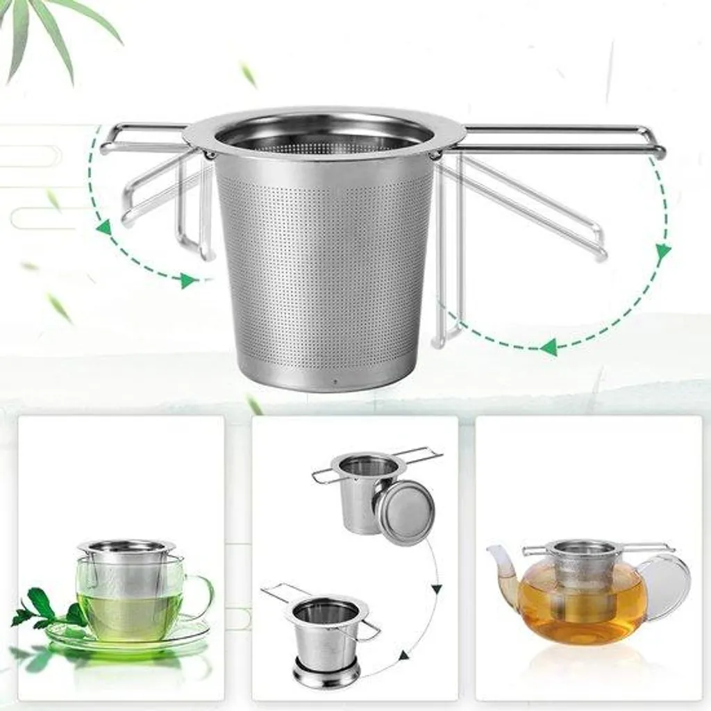 Fini les résidus de thé avec cet infuseur inox à maillage ultra-fin