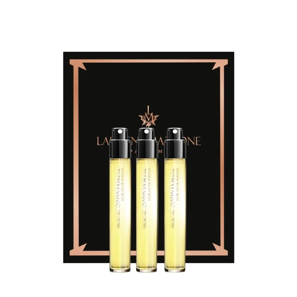 Set Trio Parfum Voyage Laurent Mazzone Arsenic Osman Extreme 45ml