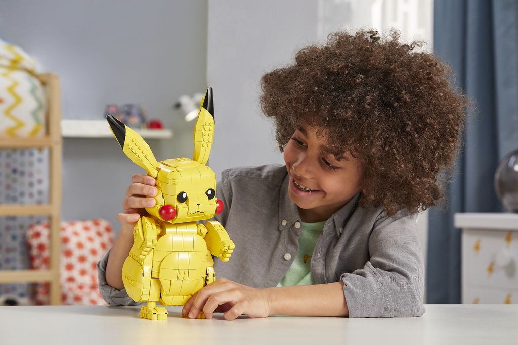 Mattel FVK81 Mega Construx Pokémon Jumbo Pikachu Obrázek produktu 5