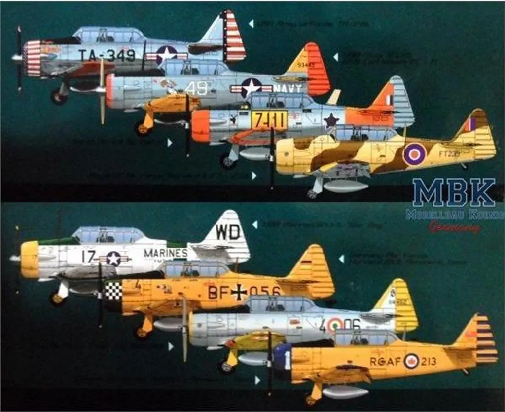Maquette Avion T-6 Texan KITTY HAWK KH32001 Kit de Montage Complet