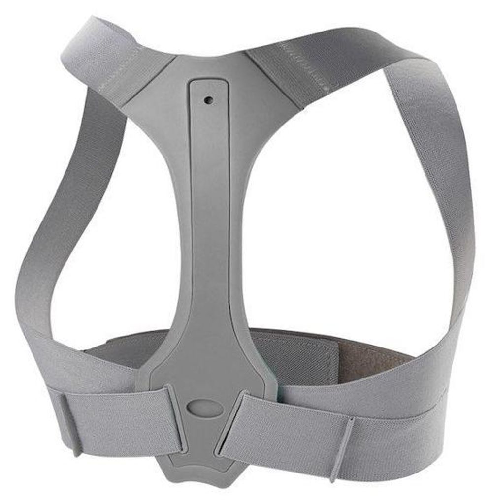 GO Medical Oberer Rücken Geradehalter Deluxe - 3 - Grau