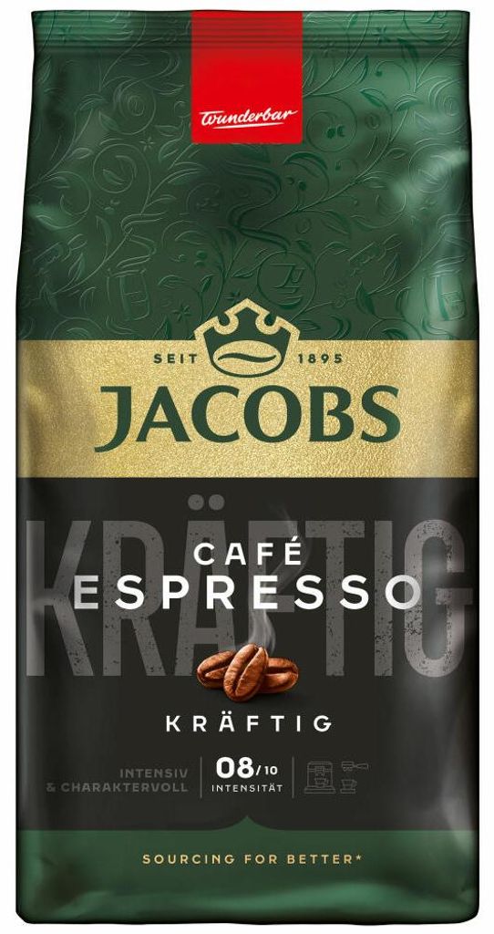 Jacobs Espresso Expert Roast, káva, celá zrna, pražená Obrázek produktu 
