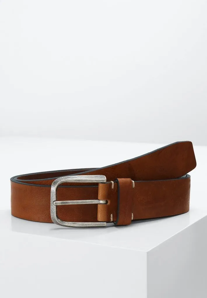 LLOYD Men's Leather Belt W100 Cognac, cognac