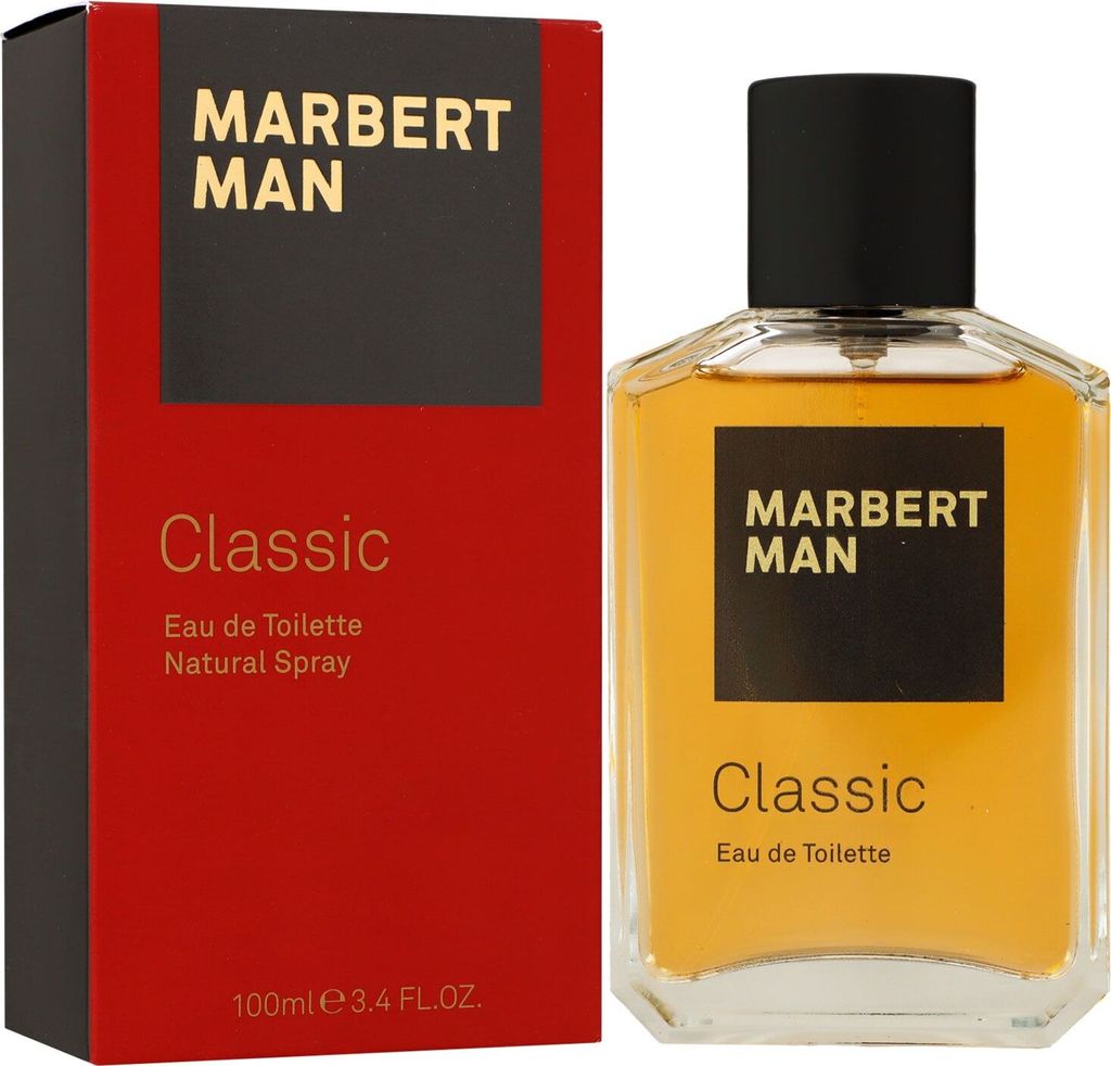 A product shot of a perfume bottle and its box.