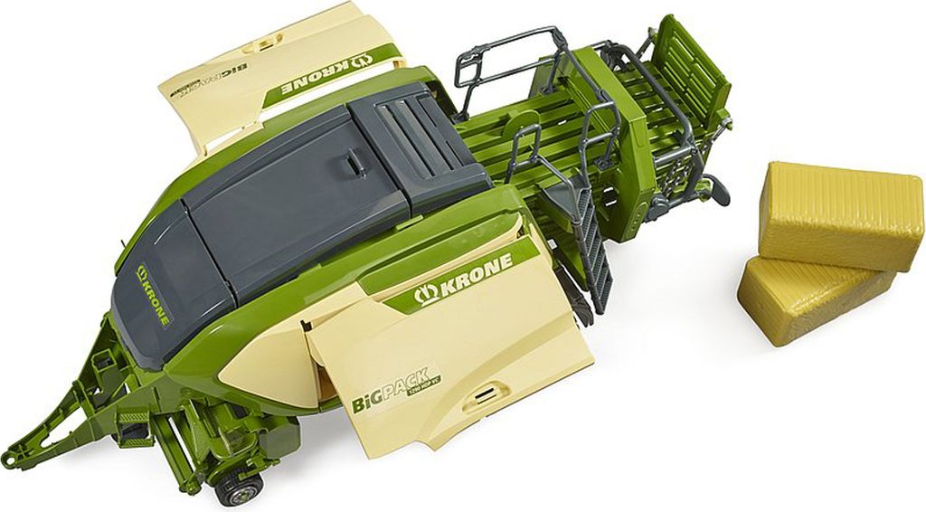 Bruder Krone Big Pack 1290 HDP VC mit 2 Quaderballen Produktbild 