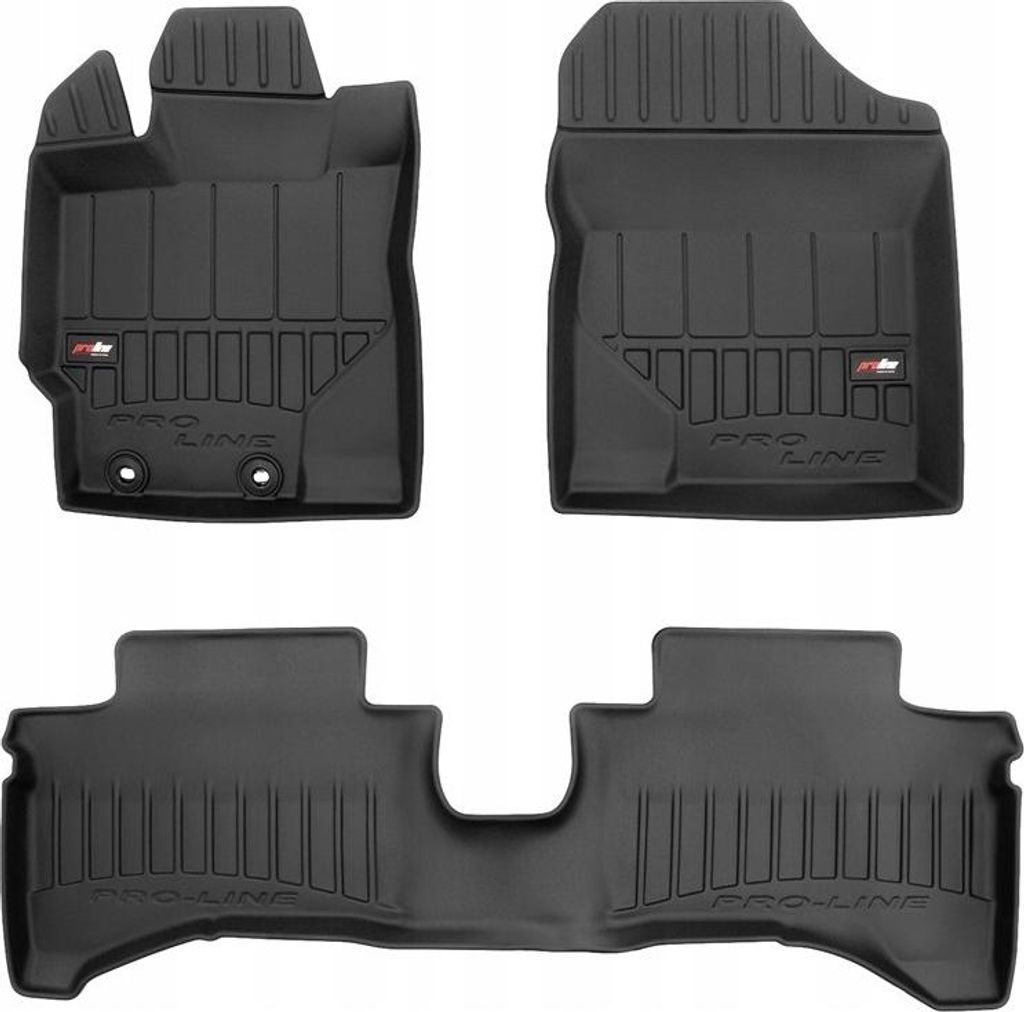 GUMMIMATTEN UND FUSSMATTEN Toyota Yaris 3 Hybrid 2011-2020 3D-MULDE