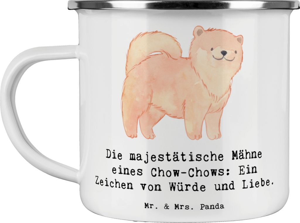 Mr. & Mrs. Panda Kaffeepott Chow-Chow Mähne - Weiß - Geschenk, Teetasse, Familienmitglieder, Hunderasse, Hunderassen Eigenschaften, reisetasse, t...