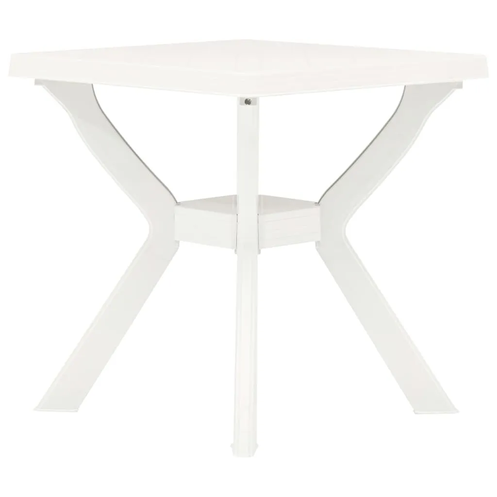 Table de bistrot blanche en plastique 70 cm : entretien facile et rapide