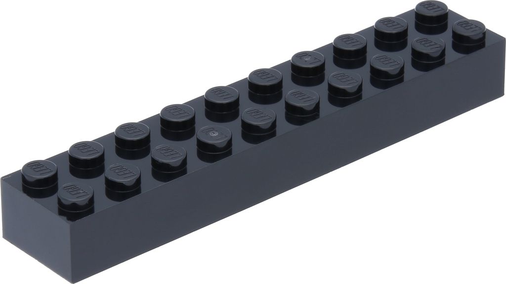 Lego 2x10 Stein 3006 Schwarz 50 Stück