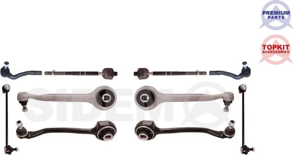 Kit de Réparation Sidem 49652 Bras de Suspension OE 2043301911 Mercedes