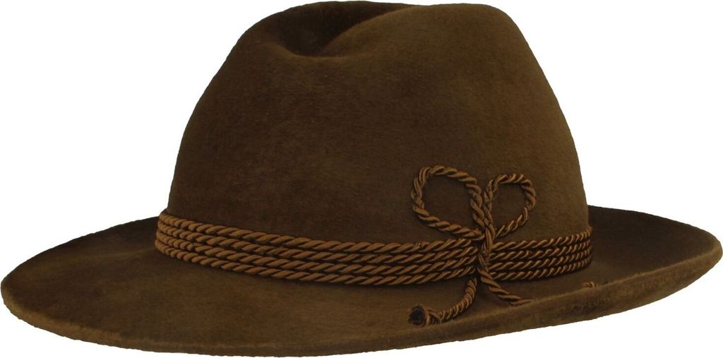 Hochwertiger Werdenfelser Velour-Trachtenhut breit von Hut-Breiter