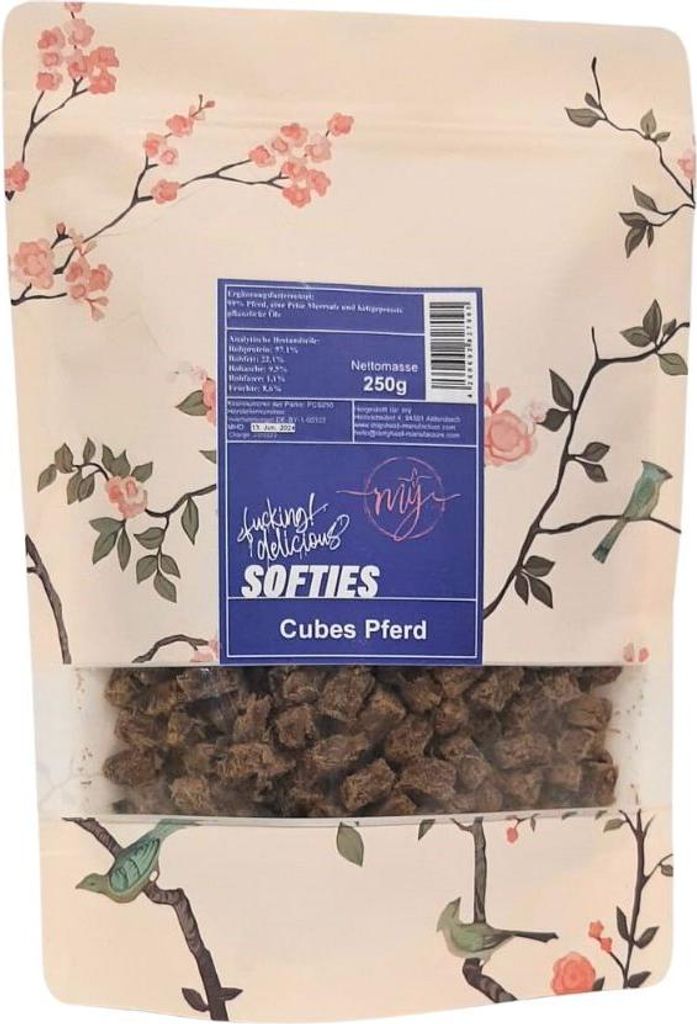 mÿ Cubes Pferd soft 250g my Leckerli für Hunde und Katzen