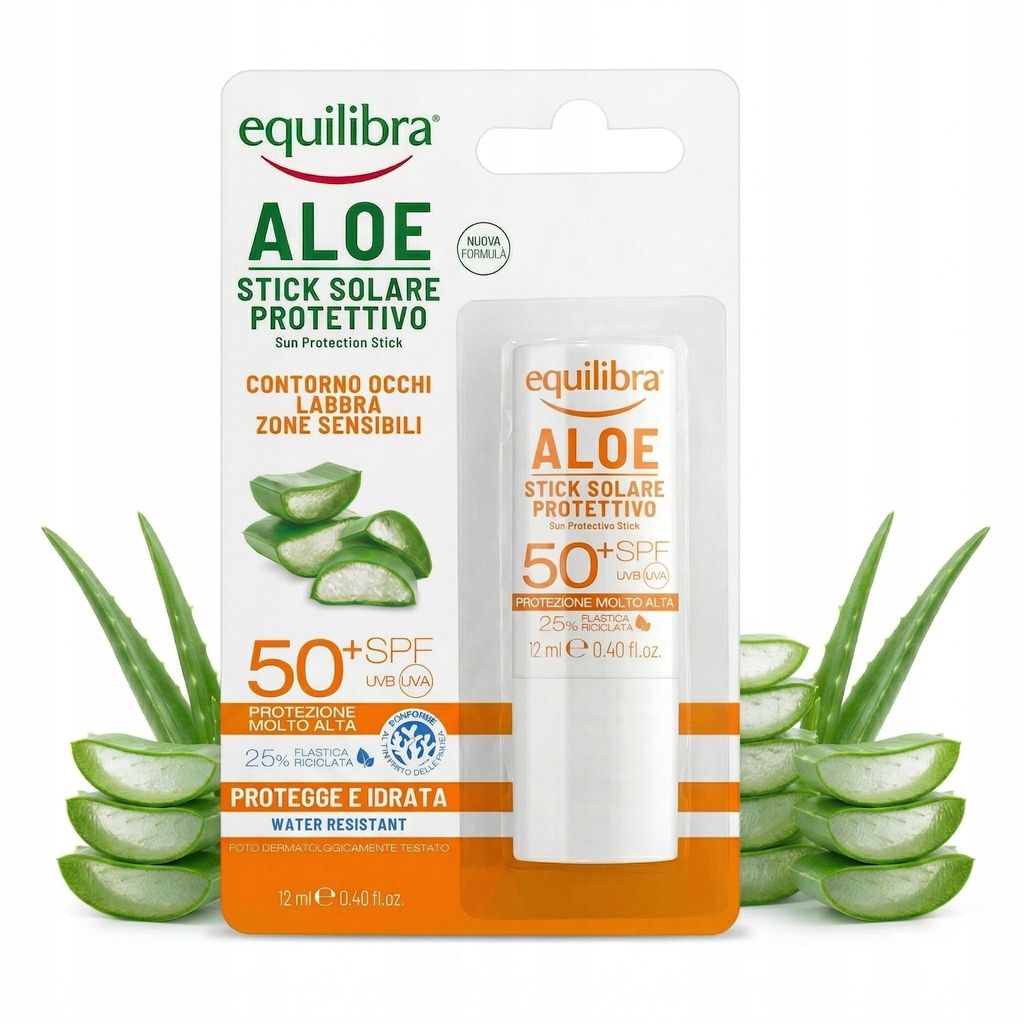 Equilibra Sonnenschutz Stick SPF 50+ UVB/UVA, 10 ml