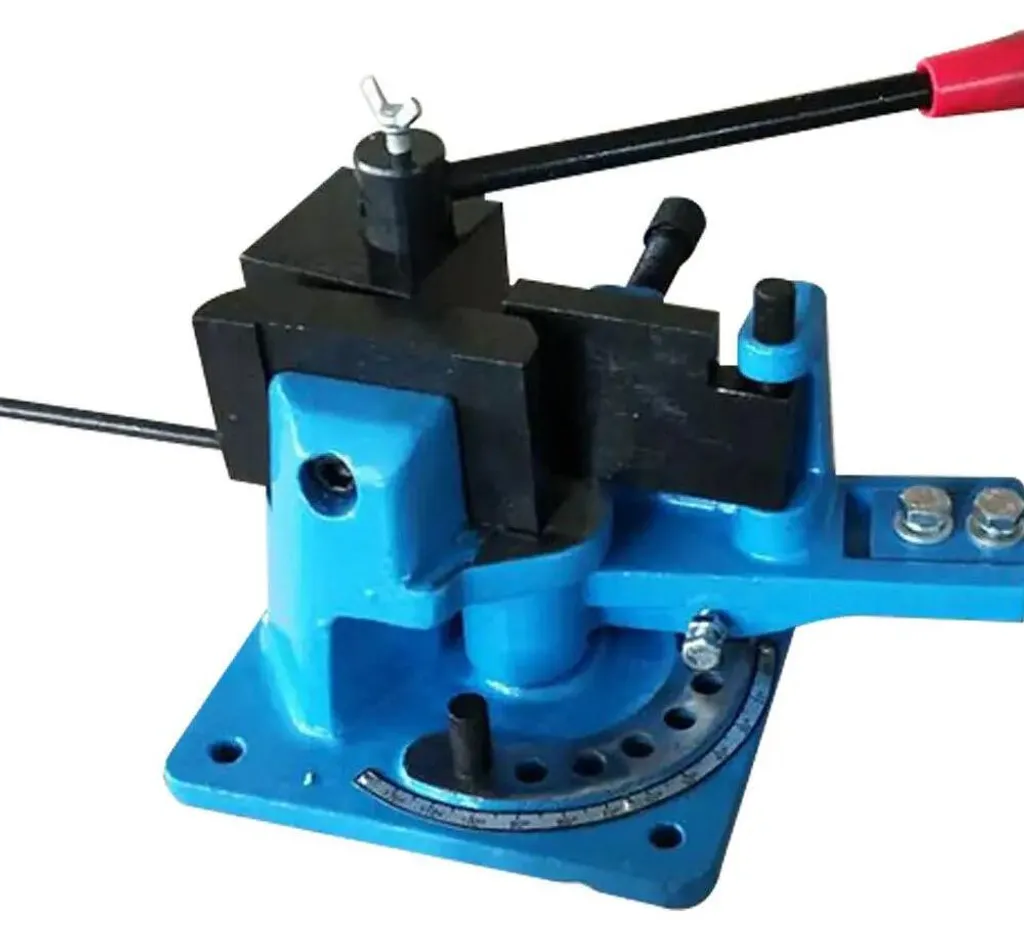 Cintreuse manuelle 120° pour acier haute résistance - Fixation Table