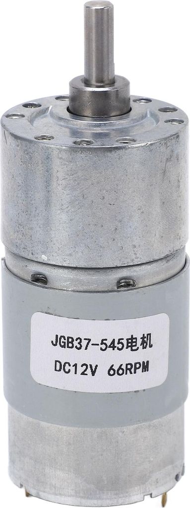 Gleichstrom-Getriebemotor, stoßfest, verschleißfest, Gehäuse aus legiertem Stahl, 66 U/min, Untersetzungsgetriebemotor für Roboter, 12 V