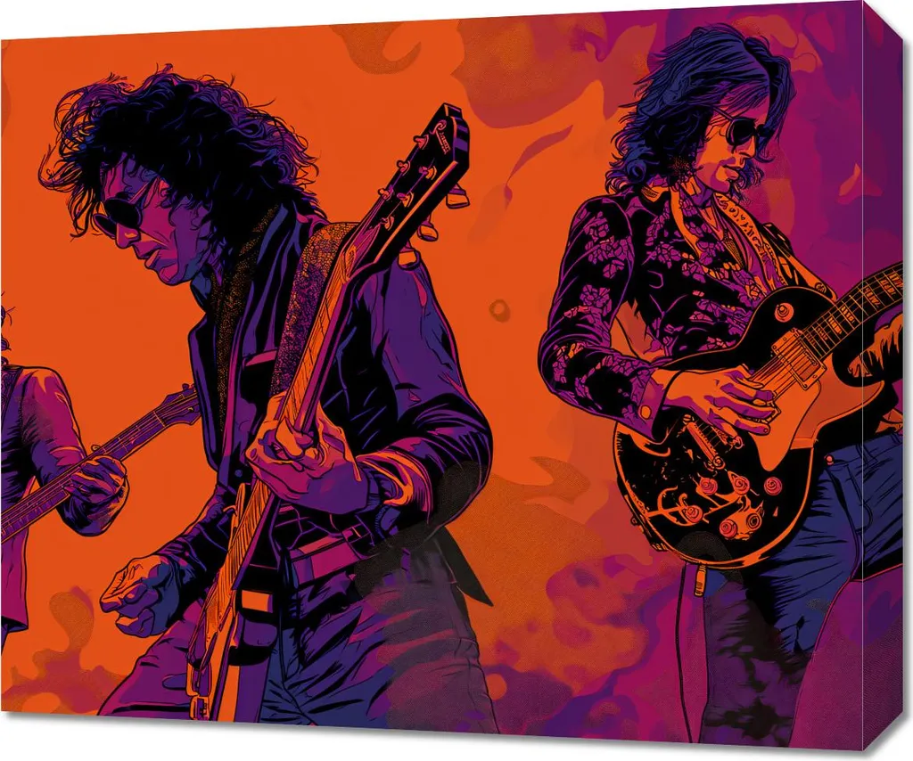 Toile Murale 60x50 cm Nous avons le Flow - Finition Mate Haute Qualité
