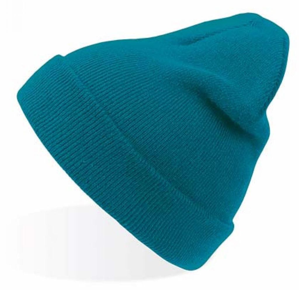 Atlantis WIND | Herren Winter Beanie mit Bündchen - Farbe: Off Red - Größe: One Size