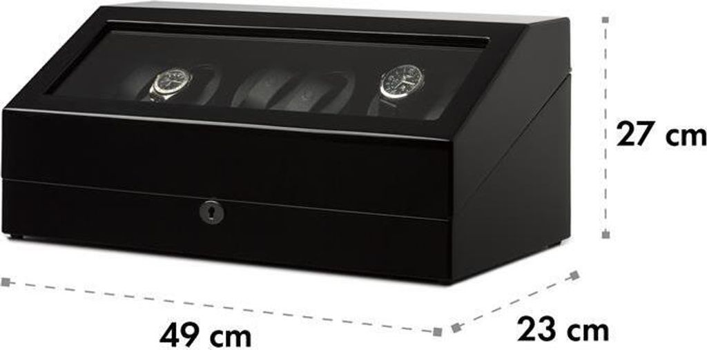 Klarstein Old Marshall, naťahovač hodiniek, pre 13 Obrázok produktu 7