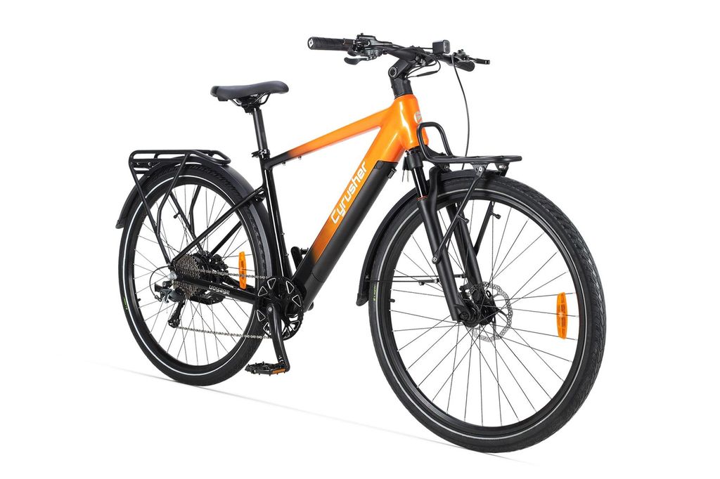 E-Bike Trekking E-Bike für Damen Herren 250W Motor 25km/h,36V 14Ah ,10 Gang Shimano