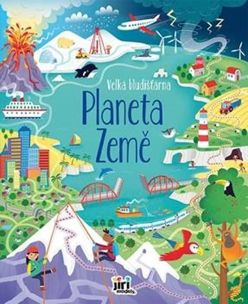 Jeu de réflexion enfant Planète Terre : labyrinthes pour voyage et calme