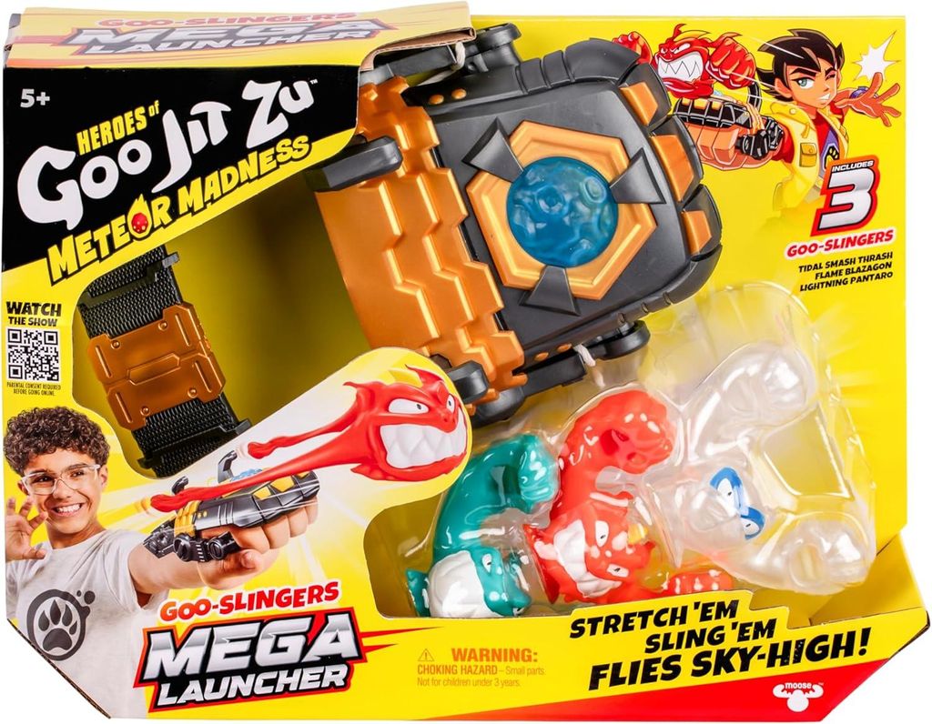 Eroi di Goo Jit Zu Meteor Madness Goo-Slingers Mega Immagine del prodotto 