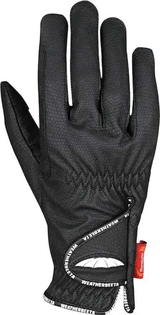 Gants d'équitation Weatherbeeta Therapy-Tec Noir WB2241 Taille 5